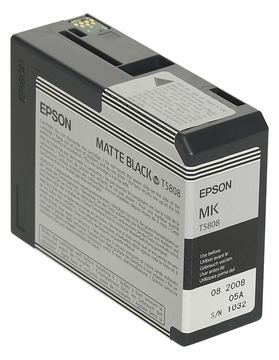 Epson T5808 - 80 ml - mattschwarz - original von LumaTech