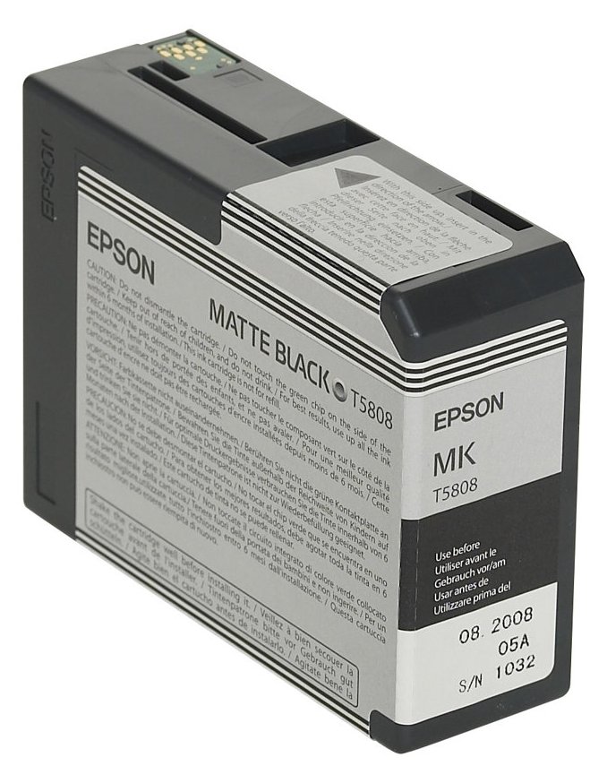 Epson T5808 - 80 ml - mattschwarz - original