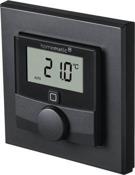 eQ-3 AG Homematic IP Wandthermostat mit Luftfeuchtigkeitssensor anthr von LumaTech