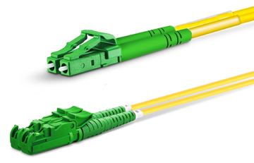 Equip Patchkabel E2000/Apc->Lc/Apc Sm Duplex OS2 gelb - Multimode-Faser - 10 m von LumaTech