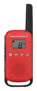 Motorola Solutions Zebra Talkabout T42 - Tragbar - Zwei-Wege Funkgerät - 446 MHz - 16 Kanäle - schwarz/rot (2er Pack), Ansicht 4