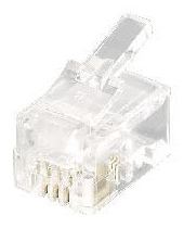 Equip Pro - Telefonanschluss - RJ-11 (M) - ungeschirmt (Packung mit 100) von LumaTech