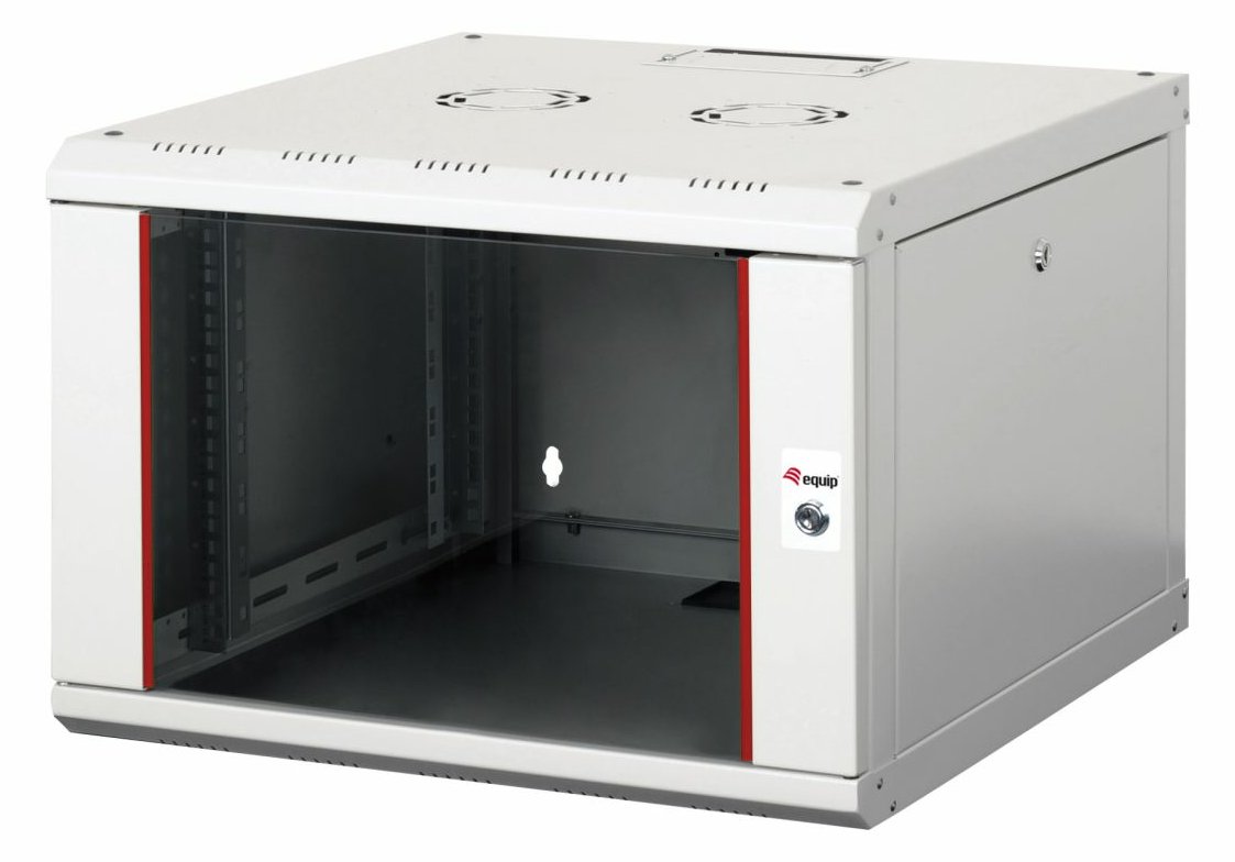 Equip Pro Mount - Schrank Netzwerkschrank - 600x600 mm - geeignet für Wandmontage - RAL 7035, Hellgrau - 7U - 19