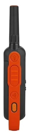 Motorola Talkabout T82 - Tragbar - Zwei-Wege Funkgerät - PMR - 446 MHz - 16 Kanäle - Schwarz, orange (Packung mit 2), Ansicht 4
