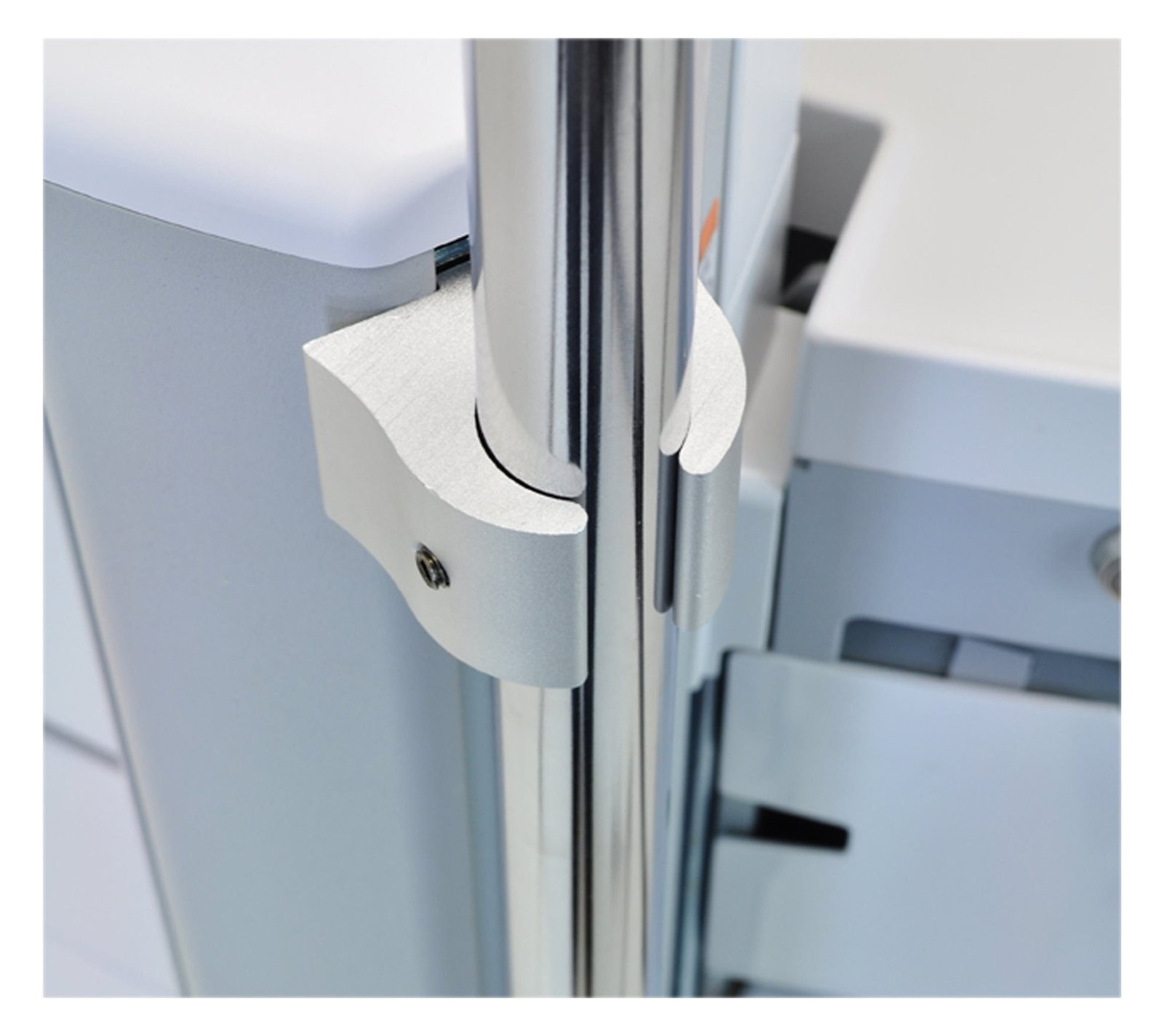 Ergotron IV Pole Clamp Kit - Montagekomponente (2 Klammern, Befestigungshalterung)