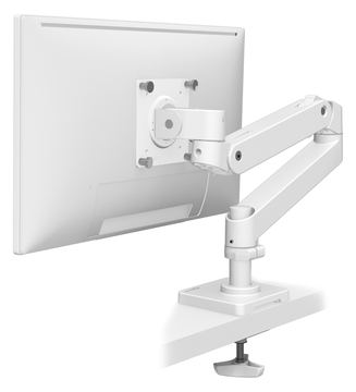 Ergotron LX Pro - Befestigungskit (Monitorarm) - für LCD-Display - Lochplatte-Montage - Aluminium - weiß - bis zu 34 von LumaTech