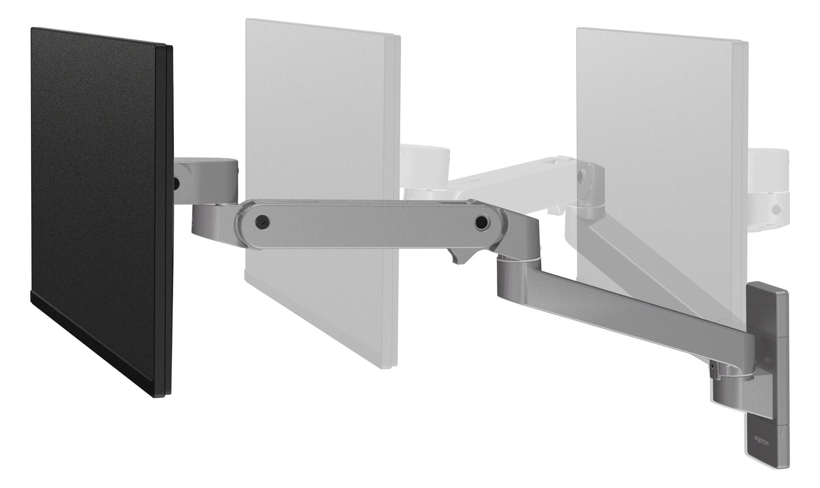 Ergotron LX Pro - Befestigungskit (Monitorarm) - modular - LCD-Display - Aluminium - Dunkelgrau - bis 86,4 cm (34 Zoll)