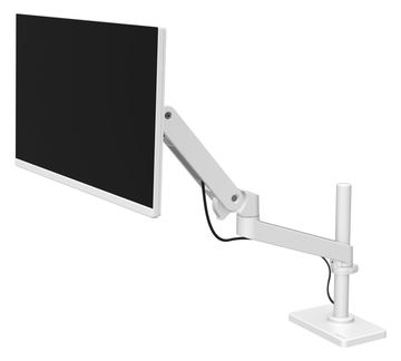 Ergotron LX Pro - Befestigungskit (Monitorarm, hohe Säule) - LCD-Display - Aluminium - weiß - bis zu 86,4 cm (34 Zoll) von LumaTech