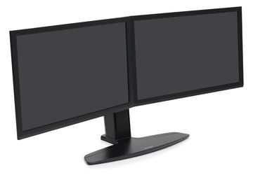 Ergotron Neo-Flex Dual LCD Monitor Lift Stand - Aufstellung für 2 LCD-Displays - Schwarz - Bildschirmgröße: bis zu 61 cm von LumaTech