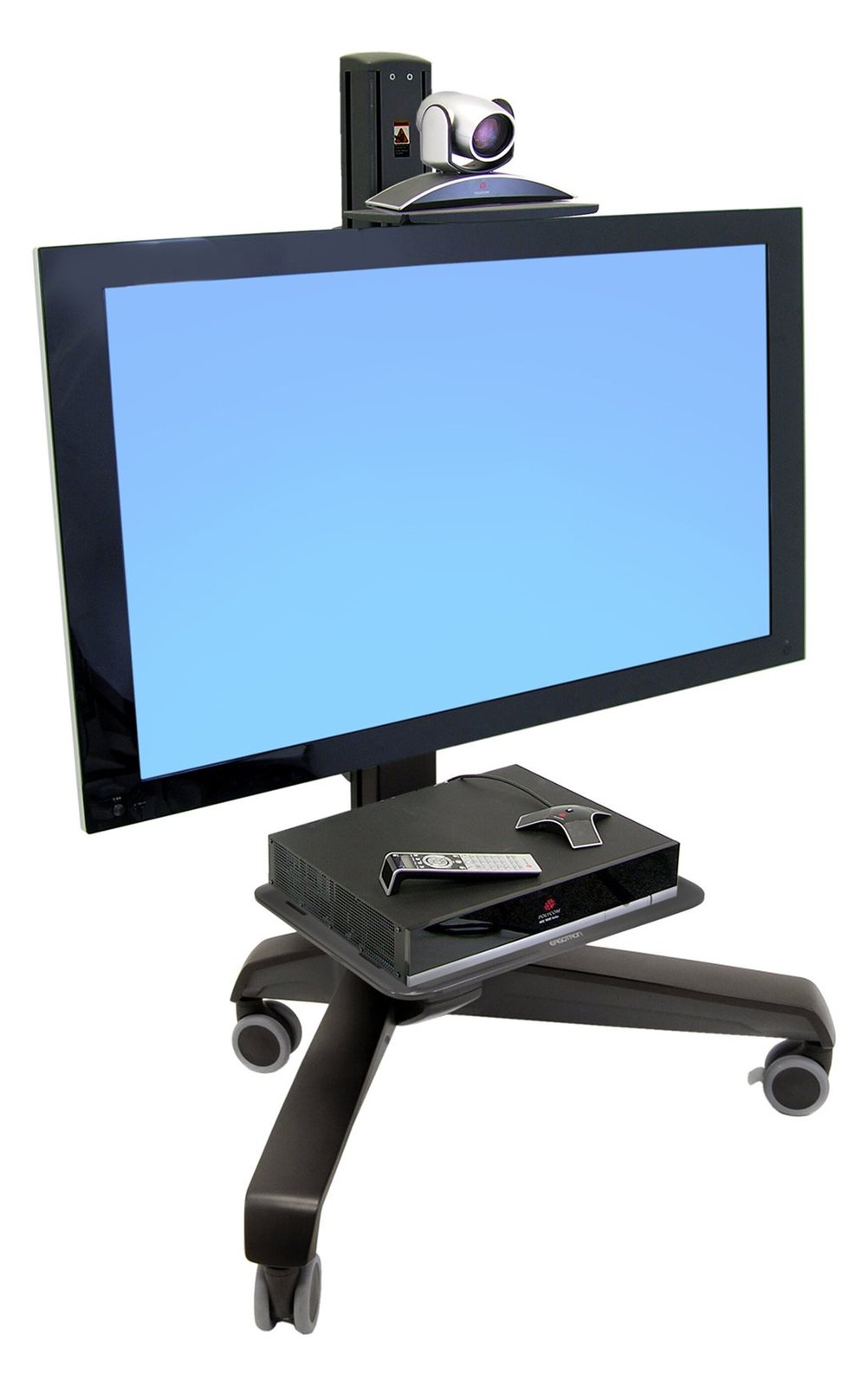 Ergotron Neo-Flex Mobile MediaCenter UHD - Wagen - Patentierte Constant Force Technologie - für Flachbildschirm
