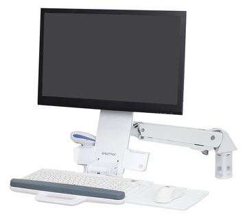 Ergotron Sit-Stand Combo - Befestigungskit (Gelenkarm, Tastatur-Tablett) von LumaTech
