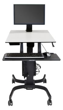Ergotron WorkFit-C Single LD - Sitz-/Steh-Arbeitsplatz von LumaTech