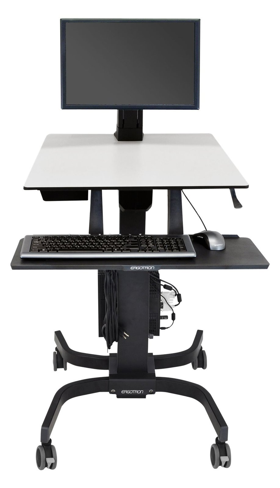 Ergotron WorkFit-C Single LD - Sitz-/Steh-Arbeitsplatz
