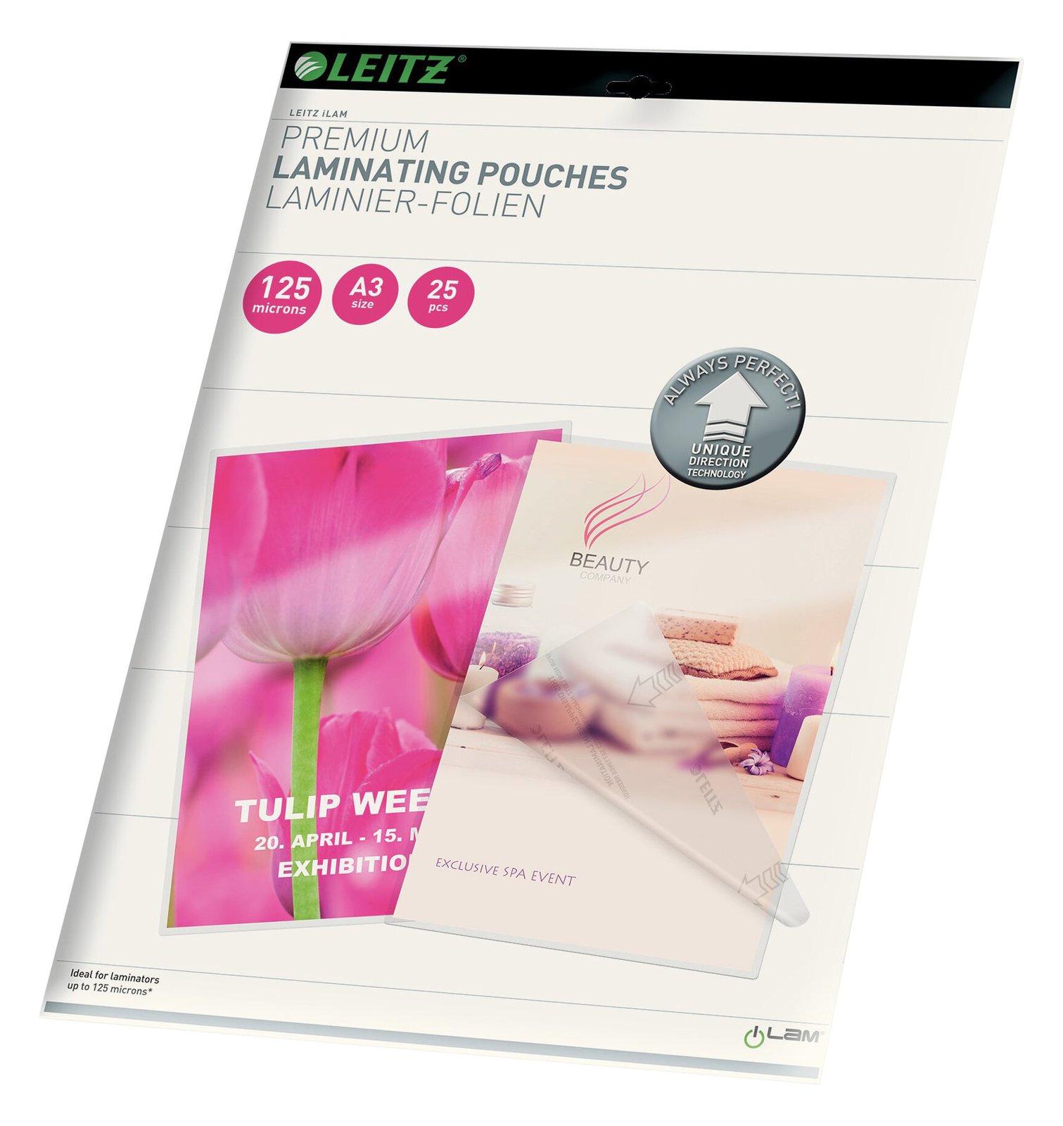 Esselte Leitz Glänzend, kristallklar - A3 (297 x 420