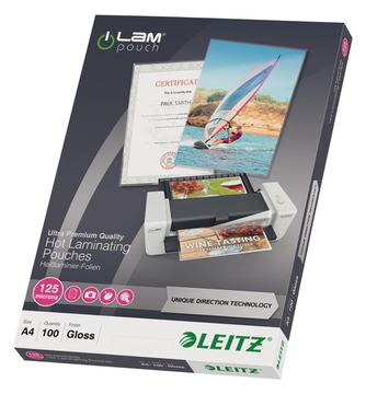 Esselte Leitz Glänzend, kristallklar - A4 (210 x 297 von LumaTech