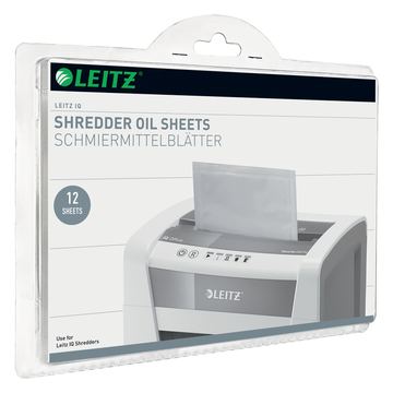Esselte Leitz IQ - Aktenvernichter-Ölpapier - weiß (Packung mit 12) von LumaTech