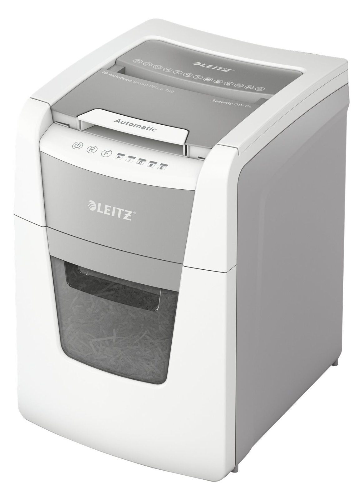 Esselte Leitz IQ AutoFeed Small Office 100 P4 - Vorzerkleinerer