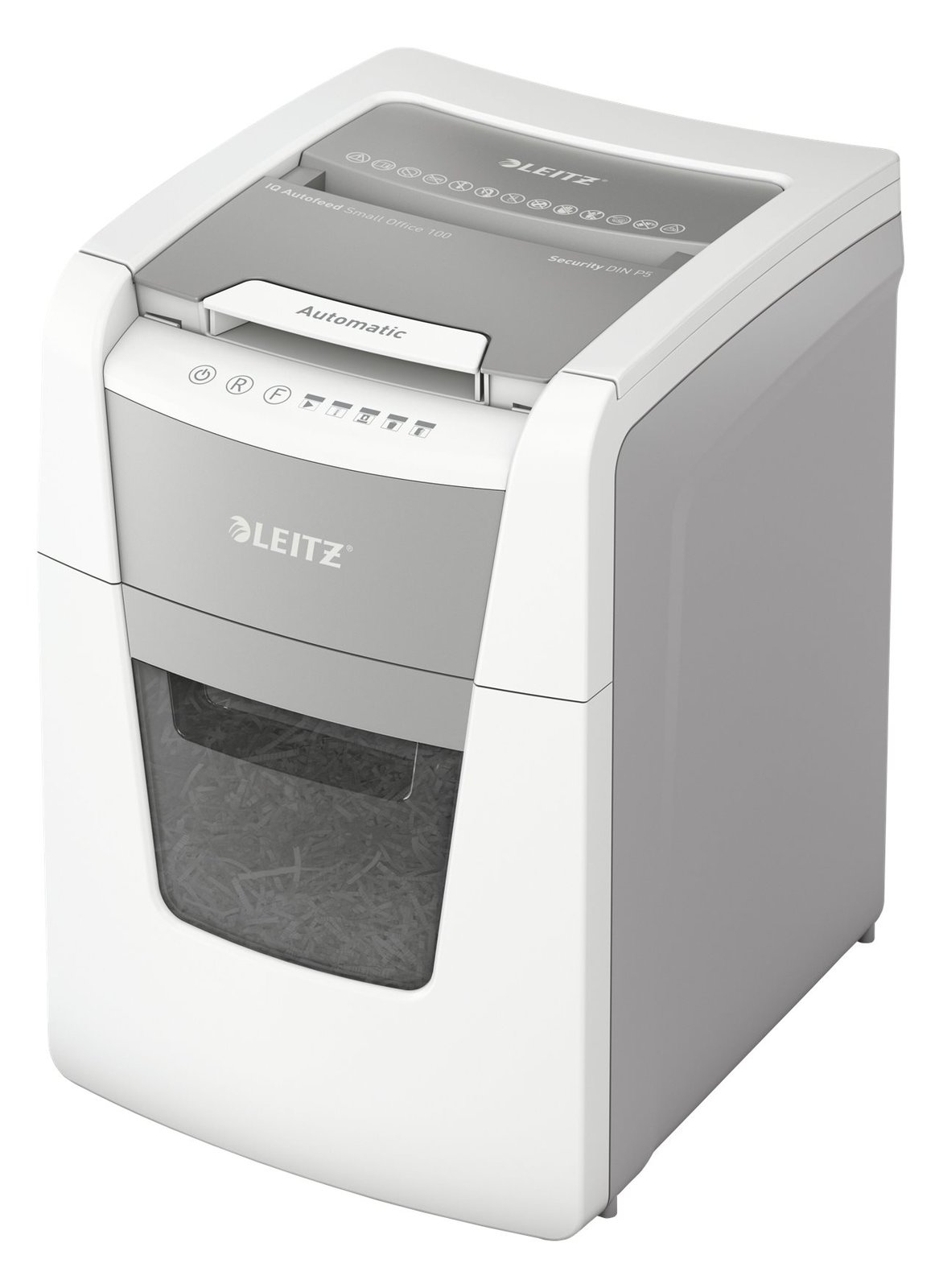 Esselte Leitz IQ AutoFeed Small Office 100 P5 - Vorzerkleinerer