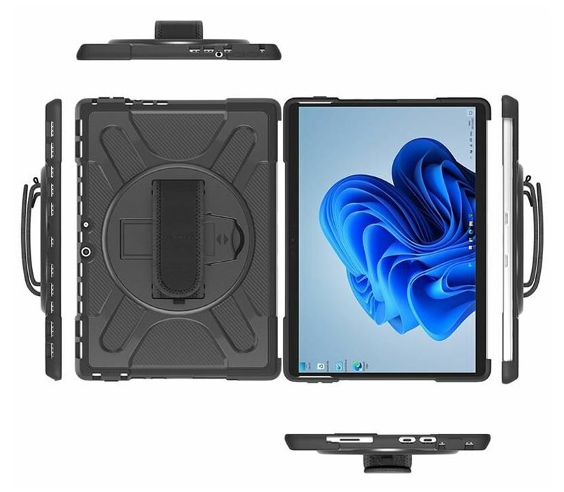 eSTUFF ATLANTA - Hintere Abdeckung für Tablet - widerstandsfähig - Thermoplastisches Polyurethan (TPU)