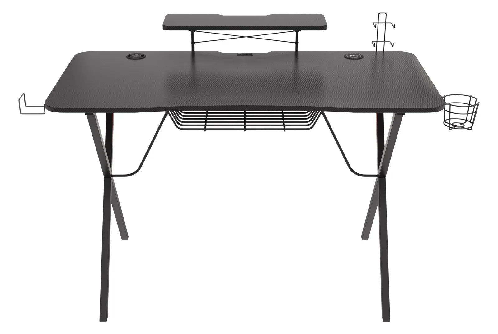 natec Gaming Tisch HOLM 300 RGB schwarz 120cm x 75cm, Ansicht 3