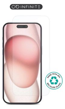 eSTUFF Titan Shield Infinite - Bildschirmschutz für Handy - Glas - klar (Packung mit 10) von LumaTech