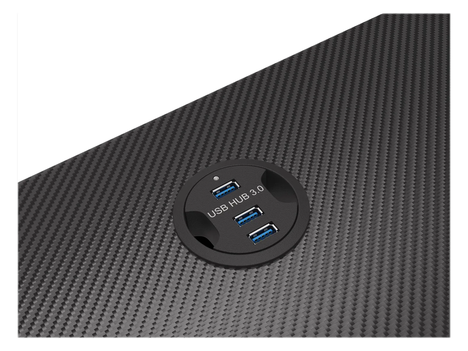 natec GENESIS Holm 200 RGB - Gerade - Rechteckige Form - MDF-Platten - Stahl - Gaming - Schwarz, Ansicht 4