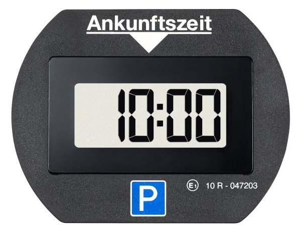 Needit Park Lite elektronische Parkscheibe schwarz
