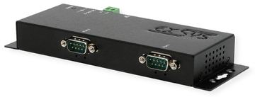 Exsys Ethernet zu 2x Seriell RS-232 V.24.15KV ESDÜberspannungss. - Ethernet von LumaTech
