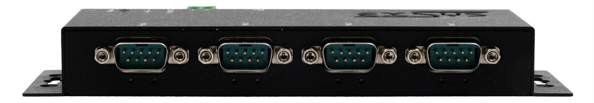 Exsys Ethernet zu 4x Seriell RS-232 V.24.15KV ESDÜberspannungss. - Ethernet