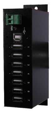 Exsys Ex 1177HMV - Hub - 7 x USB 2.0 - an DIN-Schiene montierbar von LumaTech