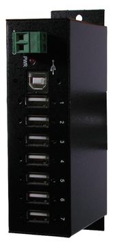 Exsys Ex 1177HMVS - Hub - 7 x USB 2.0 - an DIN-Schiene montierbar von LumaTech