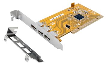 Exsys EX-1083 - USB-Adapter - PCI Low-Profile von LumaTech