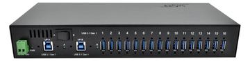 Exsys EX-1116HMVS - Hub - 16 x USB 3.1 Gen 1 von LumaTech