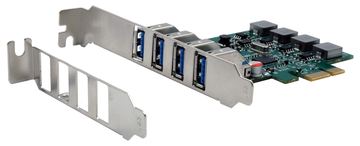 Exsys EX-11194 4-Port USB 3.2 Gen 1 PCIe Karte - PCI-Express von LumaTech