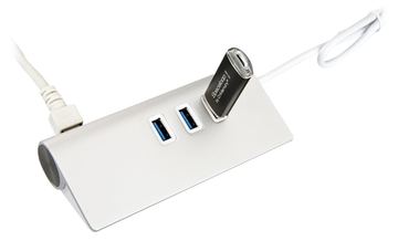 Exsys EX-1132-N - Hub - 3 x USB 3.2 Gen 1 + 1 x 10/100/1000 von LumaTech