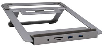 Exsys EX-1223HM - Kabelgebunden - USB 3.2 Gen 1 (3.1 Gen 1) Type-A - 100 W - 3,5 mm - 10,100,1000 Mbit/s von LumaTech