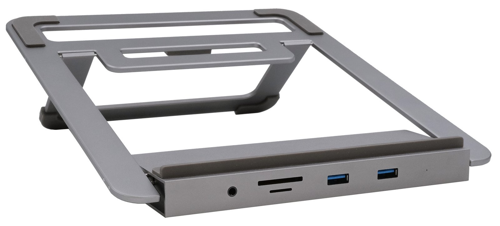 Exsys EX-1223HM - Kabelgebunden - USB 3.2 Gen 1 (3.1 Gen 1) Type-A - 100 W - 3,5 mm - 10,100,1000 Mbit/s