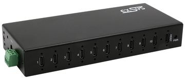 Exsys EX-12270HMS USB 3.2 Gen 2 HUB 10x C-Anschlüsse von LumaTech