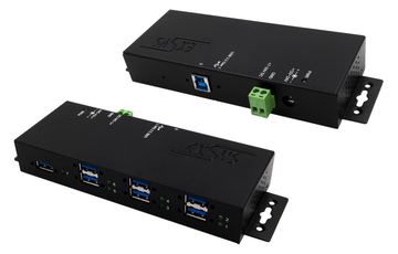 Exsys EX-1517HMVS - Hub - managed - 7 x USB 3.2 Gen 1 von LumaTech