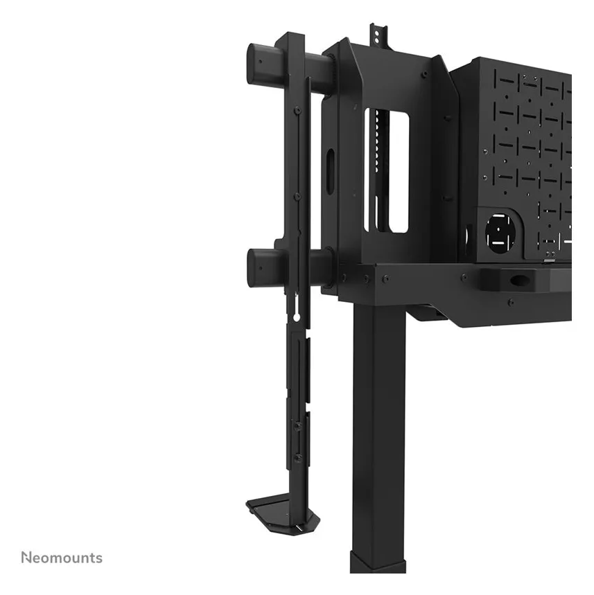 Neomounts Wagen - motorisiert - für Flachbildschirm zwischen 75"-115" - fest - verriegelbar - Stahl - Schwarz, Ansicht 3