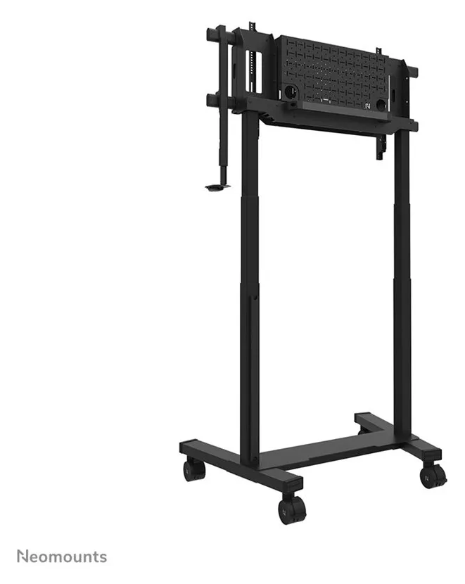 Neomounts Wagen - motorisiert - für Flachbildschirm zwischen 75"-115" - fest - verriegelbar - Stahl - Schwarz, Ansicht 4