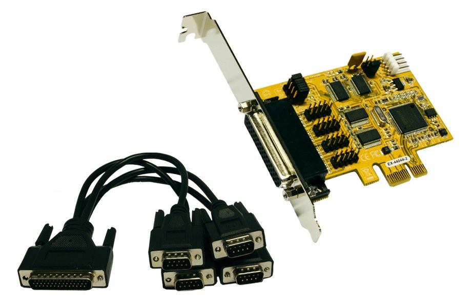 Exsys EX-44044-2 - Serieller Adapter - PCIe x16