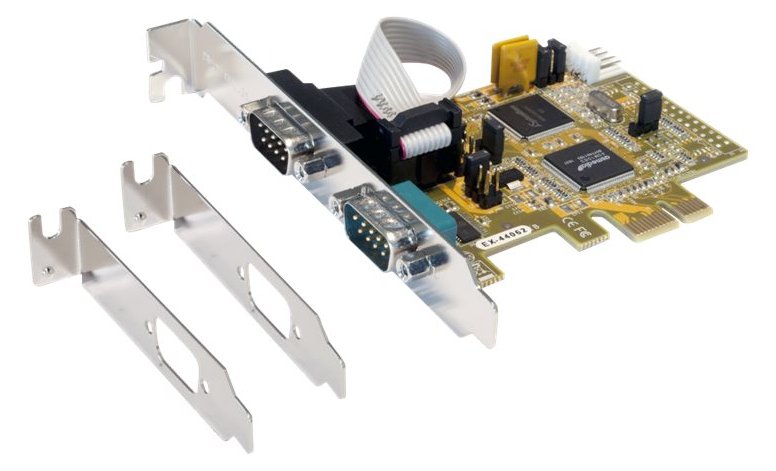 Exsys EX-44062 - Serieller Adapter - PCIe Low-Profile
