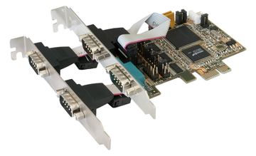 Exsys EX-44064 - Serieller Adapter - PCIe 3.0 von LumaTech