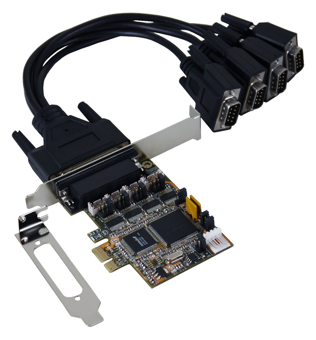 Exsys EX-44384 - Serieller Adapter - PCIe Low-Profile