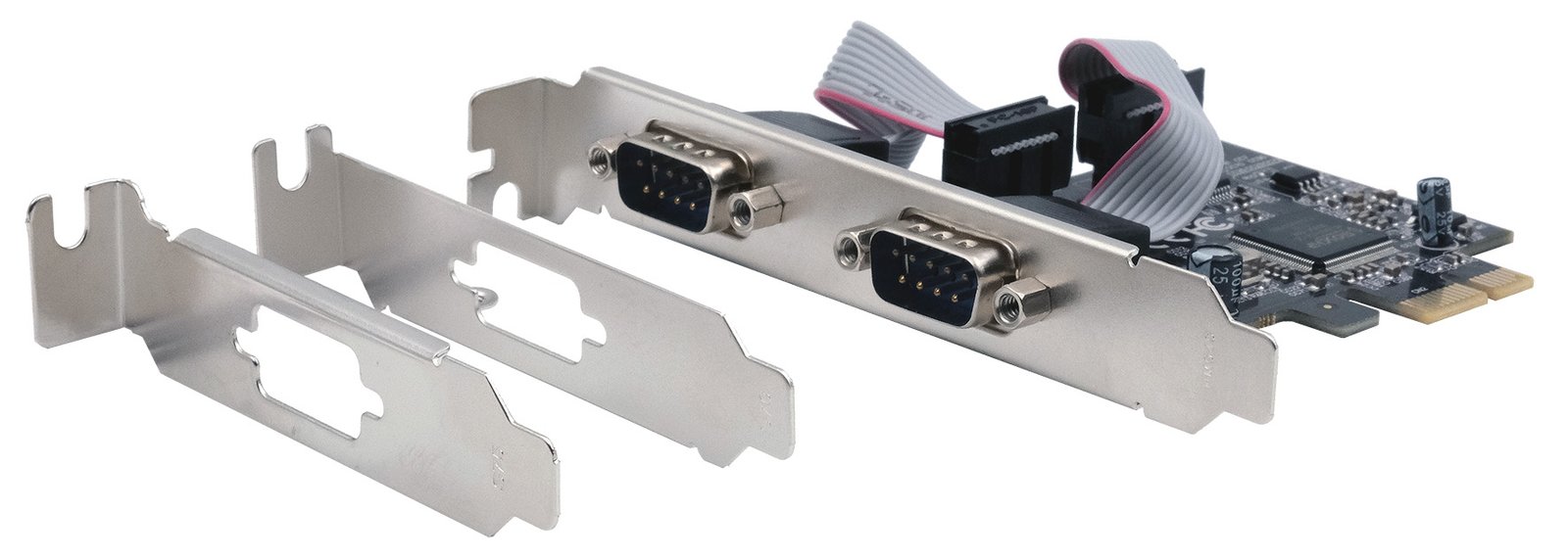 Exsys EX-46012 - PCIe - Seriell - Männlich - RS-232 - Grau - China