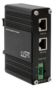Exsys EX-60325 10/100/1000 PoE+ Splitter - Switch - 1 Gbps von LumaTech