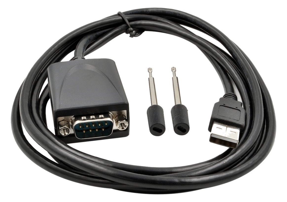 Exsys Serieller Adapter - USB - RS-232 - Schwarz
