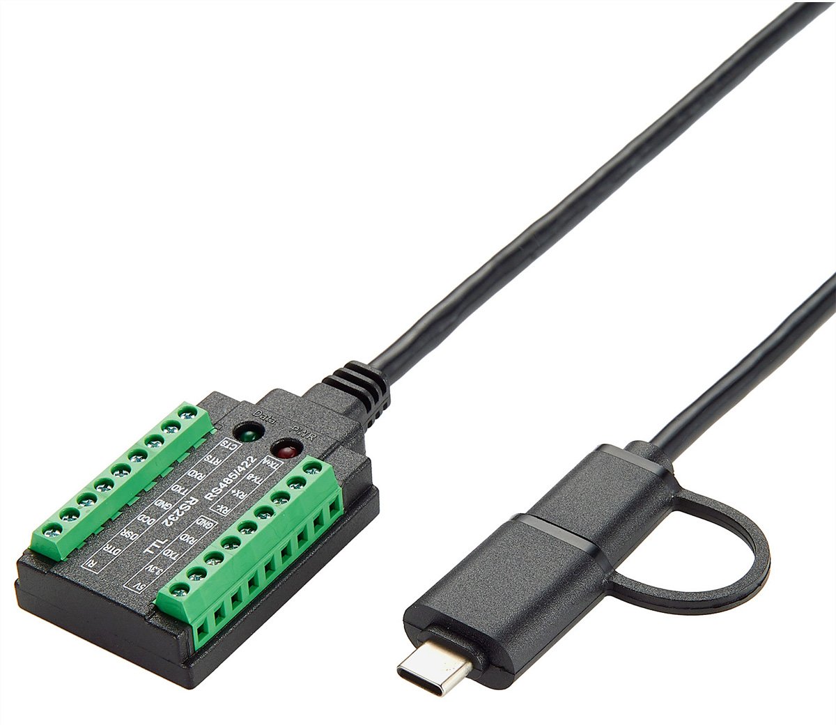 Exsys USB 2.0 zu Seriell RS-232 Kabel 18P. 1m 1xSeriell RS-232/422/485 TTL Kab. - Kabel - Digital/Daten