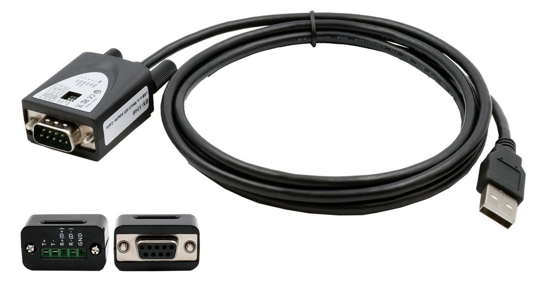Exsys USB 2.0 zu Serielle 1S RS-422/485 - Kabel-/Adapterset - Digital/Daten